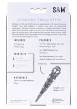 Black Sensory Fingertips – Nickel-Free Metal Finger Cots, Set of 5 - Image 5