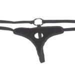 Black Velvet Bikini Strap-On