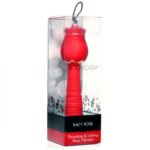 Bloomgasm Racy Rose Thrust and Lick Vibrator - Red - Image 5