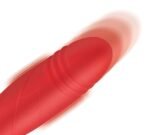 Bloomgasm Romping Rose Suction and Thrusting Vibrator – Red - Image 3