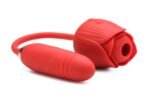 Bloomgasm Romping Rose Suction and Thrusting Vibrator – Red - Image 9