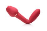 Bloomgasm Sweet Heart Rose Rechargeable Vibrator with Suction – Pink - Image 7