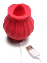 Bloomgasm - Wild Violet 10x Licking Clit Stimulator - Red - Image 3
