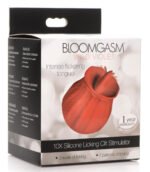 Bloomgasm - Wild Violet 10x Licking Clit Stimulator - Red - Image 4