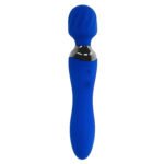 Blue Belle Blue Dual-Ended Vibrator – Phthalate-Free Silicone, USB Rechargeable - Image 2
