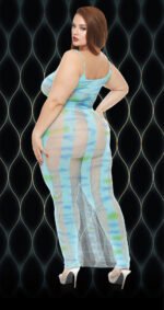 Blue Horizon Maxi Dress - Q - Image 3