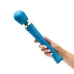 Blush Dianna Rechargeable Vibrating Wand – Teal - Image 6