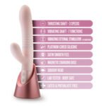 Blush Fraya Rechargeable Dual-Motor Rabbit Vibrator – Pink - Image 5