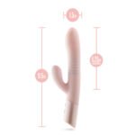 Blush Fraya Rechargeable Dual-Motor Rabbit Vibrator – Pink - Image 6