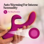 Blush Quinn Rabbit Vibrator Burgundy - Image 4