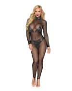 Bodystocking DMND One Size Black - Image 2