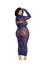 Bodystocking Gown and Shrug Dmnd - Queen - Eclipse - Image 2