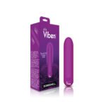 Bombshell Flexible Bullet Vibrator – Berry, Rechargeable, Waterproof - Image 2
