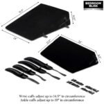 Bondage Cushion Set Bondage Foam Wedge Pillow Set - Black - Image 8