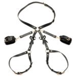 Bondage Harness With Bows - Medium/large - Black - Image 5