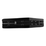 Bondage Massage Bed with Padded PU Leather, Face Hole, Crotch Hole, and 20 D-Rings – Black - Image 2