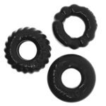 Bonemaker 3-Pack Cock Ring Set – Black - Image 4