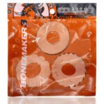 Oxballs Bonemaker 3-Pack Cock Rings – Clear - Image 2