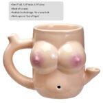 Boob Mug Novelty Pipe – Ceramic - Image 5