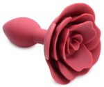 Booty Bloom Silicone Rose Anal Plug – Small, Red