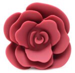 Booty Bloom Silicone Rose Anal Plug – Small, Red - Image 4