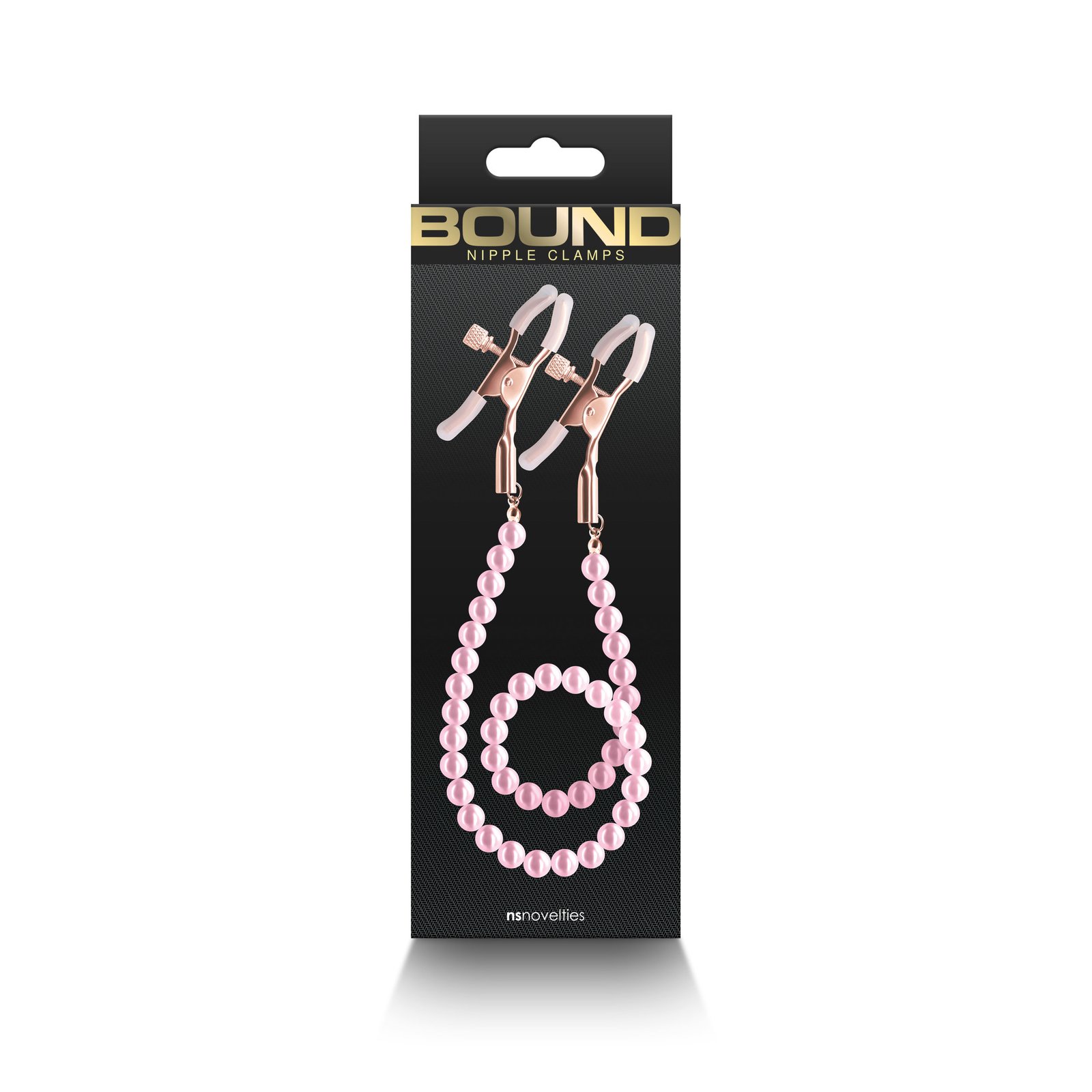 bound-nipple-clamps-dc1-pink Bound - Nipple Clamps - Dc1 - Pink - Image 1