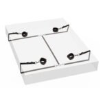 Boundless Bed Restraint System with Wrist and Ankle Cuffs – Black - Image 5