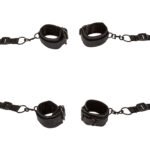Boundless Bed Restraint System with Wrist and Ankle Cuffs – Black - Image 10