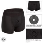 Boundless Boxer Brief Harness - Black, Small/Medium (view 5)