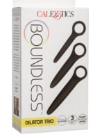 Boundless Dilator Trio – Black Body-Safe Silicone Anal Dilators - Image 8