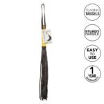 Boundless Flogger – Black Vegan Leather - Image 6