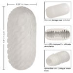 Boundless Reversible Ribbed Stroker – Clear - Image 5