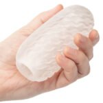 Boundless Reversible Ribbed Stroker – Clear - Image 6