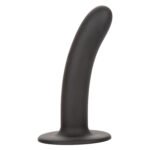 Boundless Smooth 6 Inch Anal Plug with Suction Cup Base – Black - Image 8