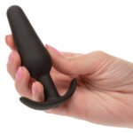 Boundless Vibrating Slim Anal Plug – Black, Rechargeable, Waterproof - Image 4