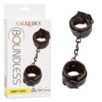 Boundless Wrist Cuffs – Black Vegan Leather Restraint Cuffs - Image 4