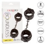 Boundless Wrist Cuffs – Black Vegan Leather Restraint Cuffs - Image 7