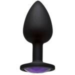 Booty Bling Purple Anal Plug – Small, Phthalate-Free Silicone - Image 3
