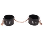 Brat Locking Cuffs Handcuffs – Black - Image 2