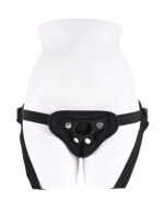 Breathable Strap-On Harness with Interchangeable O Rings – Black
