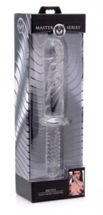 Brutus Glass Dildo Thruster - Clear - Image 5