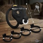 Bull Chastity Cage - Black - Image 4