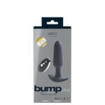 Bump Plus - Rechargeable Remote Control Anal Vibe - Just Black - Image 5