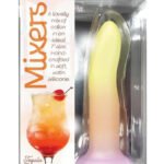 Mixers Tequila Sunrise 8" Dildo - Yellow Orange Pink