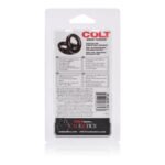 Colt Snug Tugger Dual-Ring Cock Ring – Black - Image 3