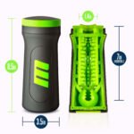 M for Men - M2 - Male Masturbator Cup - Black - Image 2