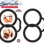 Surenda Silicone Cuffs - Black