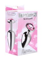 Pink Gem Anal Plug – Large, Aluminum - Image 4