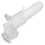 Endless Desires Couples Enhancer Rechargeable Vibrating Sleeve – Clear - Image 3