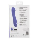 CalExotics Connect Contoured "G" Vibrator – Periwinkle, App-Controlled, Waterproof - Image 3